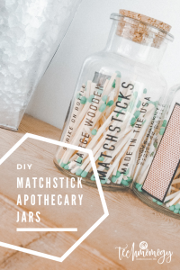 DIY Matchstick Apothecary Jars -Techmomogy