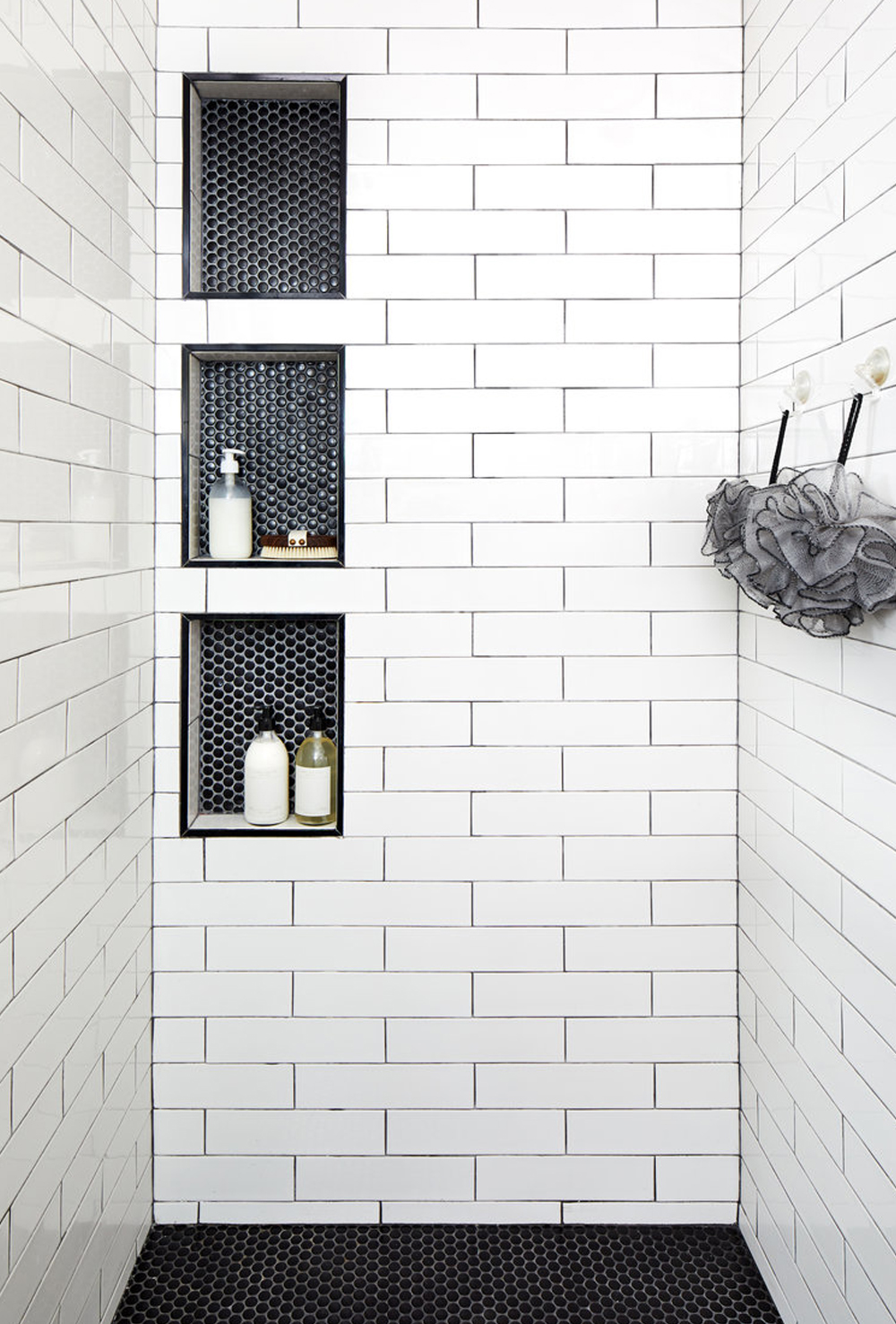 Inspiration for our Guest Bathroom from interior design firm, Zoe Feldman Design.