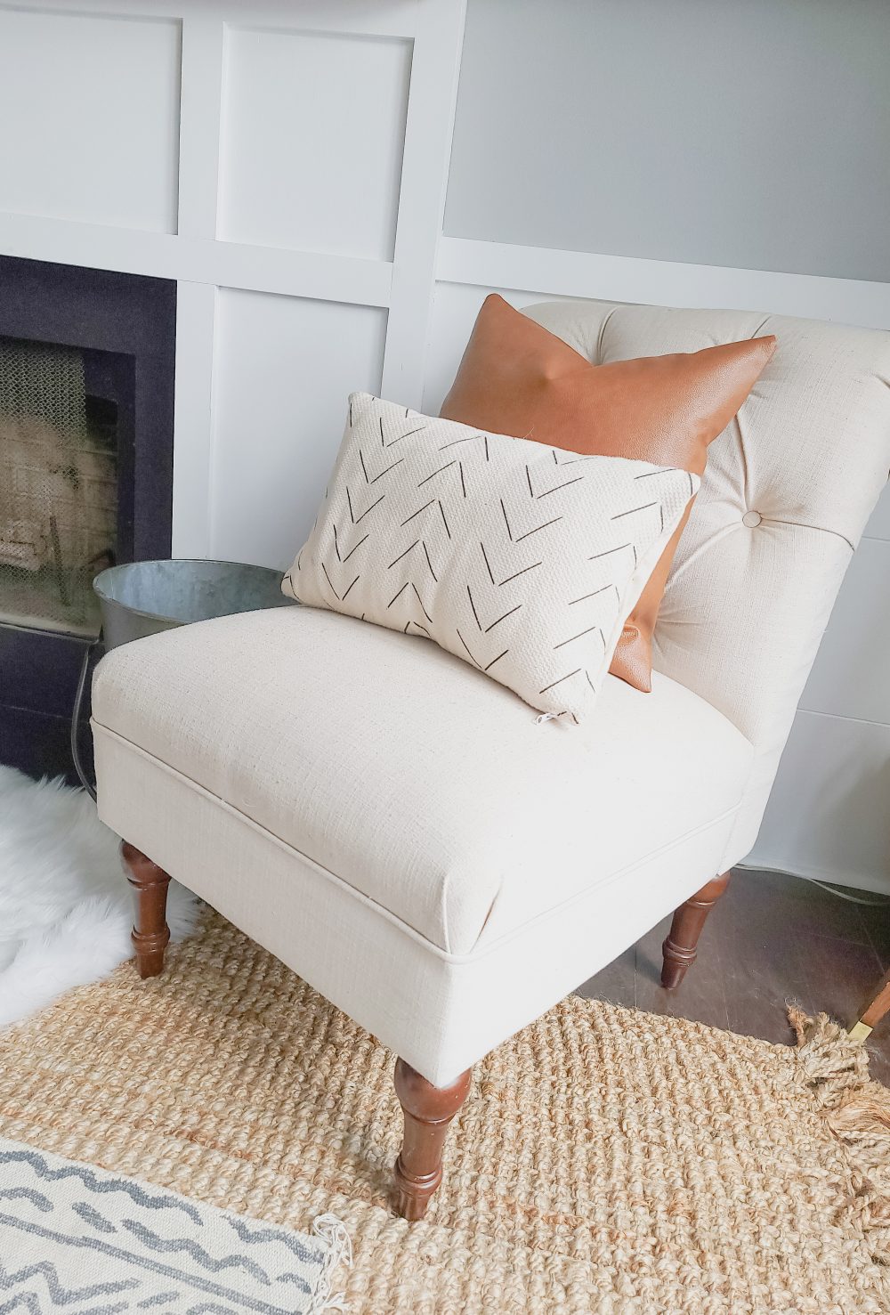 Woven Nook Pillows on Target Chair